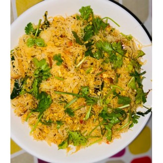 Curry Leaves Idiyappam Kothu