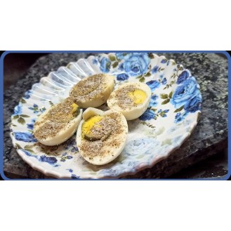 Boiled Egg With Pepper